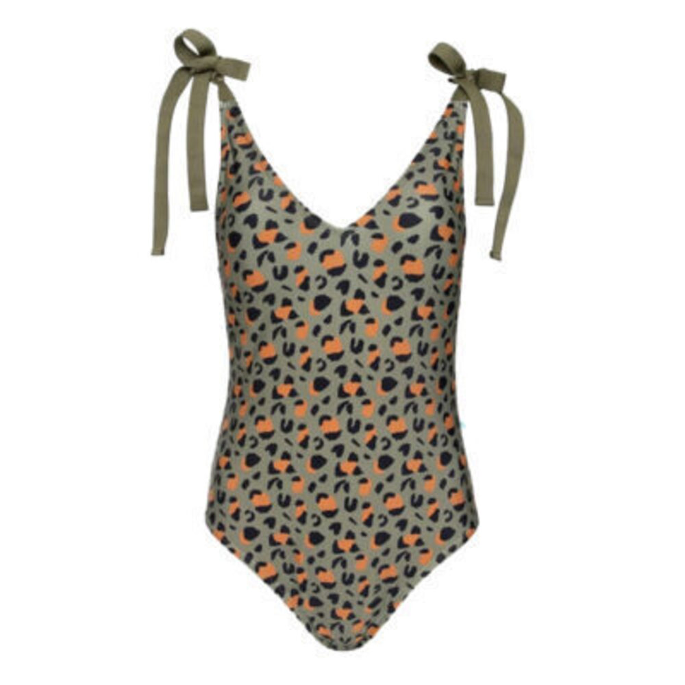 NWT Posh Peanut Eli Swim Suit Tie shoulders XL Women's